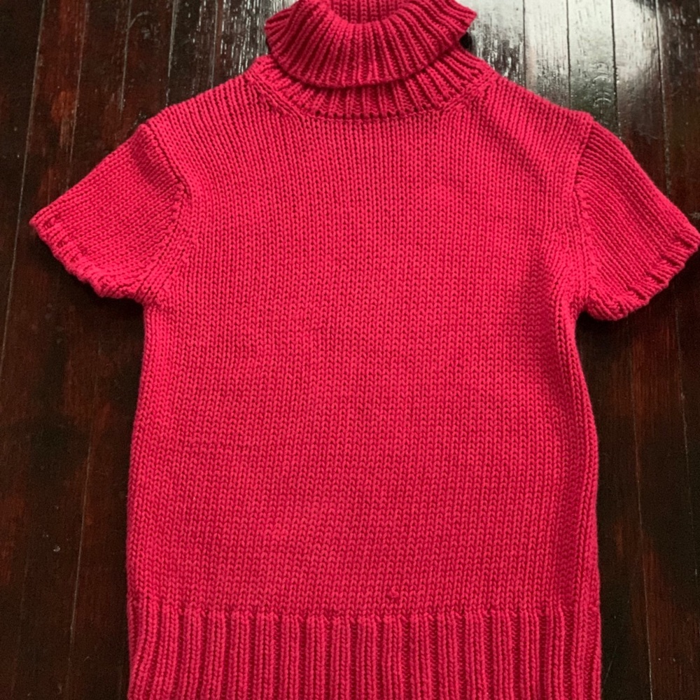 French Connection Pink turtle neck sweater